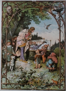 Scene from Snow White and the Seven Dwarves